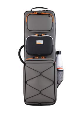 BAM Peak Performance Oblong Violin Case Black/Grey 4/4