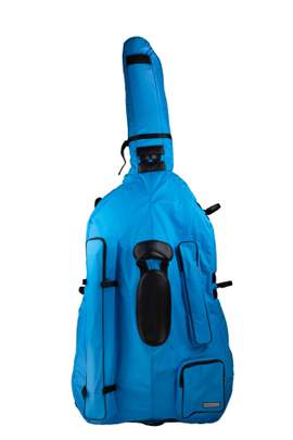 BAM Performance Double Bass Cover 3/4 Blue