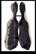 BAM Supreme Hightech Cello Case Champagne/Black 4/4 Product Image