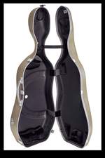 BAM Supreme Hightech Cello Case Champagne/Silver 4/4 Product Image