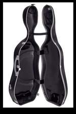 BAM Supreme Hightech Cello Case Black/Silver 4/4 Product Image