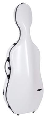 BAM Supreme Ice Hightech Cello Case White/Black 4/4 Product Image
