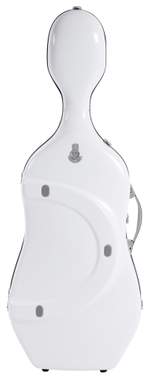 BAM Supreme Ice Hightech Cello Case White/Silver Product Image