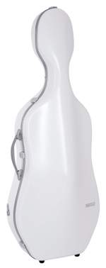 BAM Supreme Ice Hightech Cello Case White/Silver Product Image
