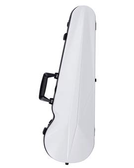 BAM Supreme Ice Hightech Shaped Violin Case White/Black