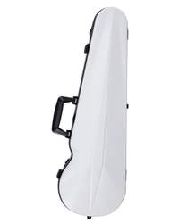 BAM Supreme Ice Hightech Shaped Violin Case White/Black