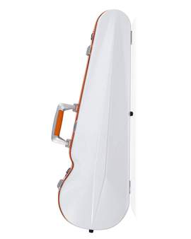 BAM Supreme Ice Hightech Shaped Violin Case White/Orange