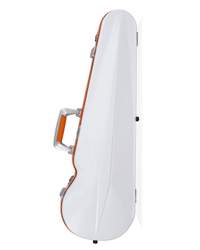 BAM Supreme Ice Hightech Shaped Violin Case White/Orange
