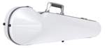 BAM Supreme Ice Hightech Shaped Violin Case White/Silver Product Image