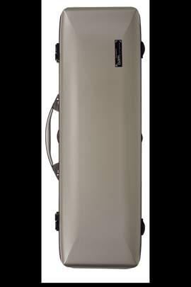 BAM Supreme Hightech Oblong Violin Case Champagne/Black