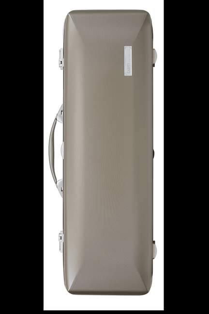 BAM Supreme Hightech Oblong Violin Case Champagne/Silver