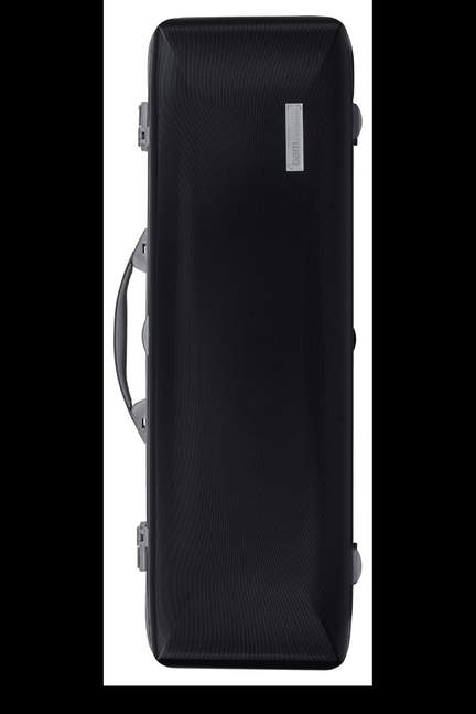BAM Supreme Hightech Oblong Violin Case Black/Silver