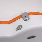 BAM Supreme Ice Hightech Shaped Viola Case White/Orange Product Image