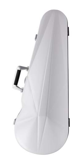 BAM Supreme Ice Hightech Shaped Viola Case White/Silver