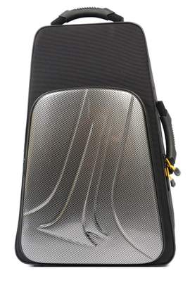 BAM New Trekking Double Trumpet Case Silver Carbon