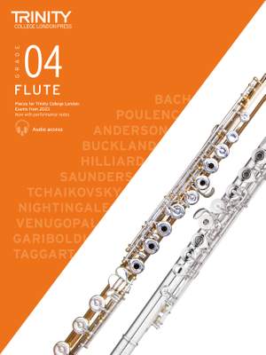 Trinity College London Flute Exam Pieces Grade 4 from 2023