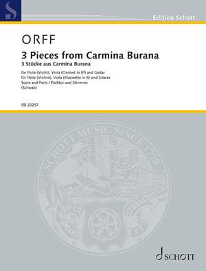 Orff, C: 3 Pieces from Carmina Burana
