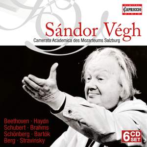 Sándor Végh Conducts Beethoven, Haydn, Schubert, Brahms, Schönberg, Bartók, Berg, Stravinsky
