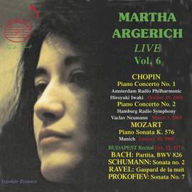 Marta Argerich Vol. 6: Chopin, Mozart, Recital of 1971 Live Perfomances