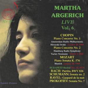 Marta Argerich Vol. 6: Chopin, Mozart, Recital of 1971 Live Perfomances