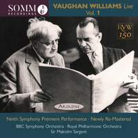 Ralph Vaughan Williams: Live, Vol. 1