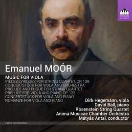 Emánuel Moór: Music For Viola