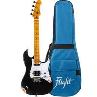 Pathfinder Tenor Electric Ukulele - Black Relic