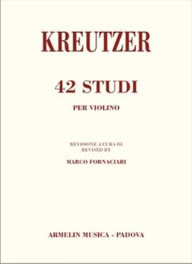 Rodolphe Kreutzer: 42 Studi per Violino