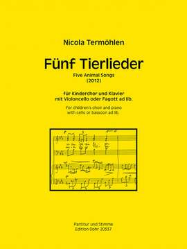 Nicola Termöhlen: Fünf Tierlieder