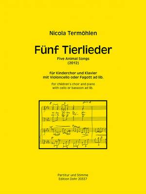 Nicola Termöhlen: Fünf Tierlieder