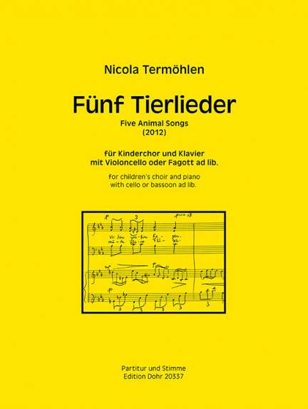 Nicola Termöhlen: Fünf Tierlieder