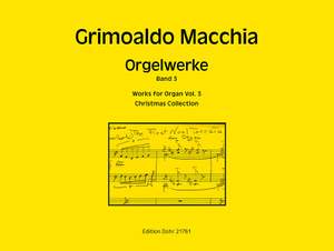 Grimoaldo Macchia: Orgelwerke, Band 3