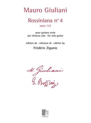 Mauro Giuliani: Rossiniana n° 4 (opus 122)