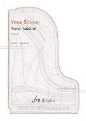 Yves Balmer: Piano Material