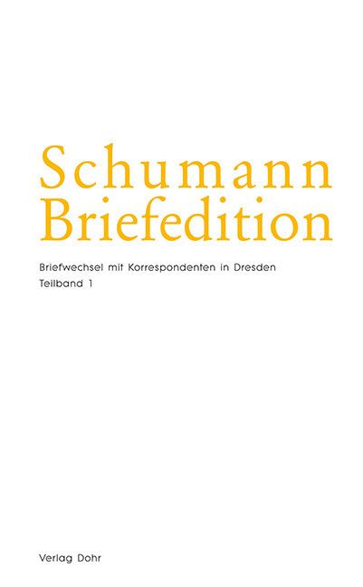 Schumann Briefedition