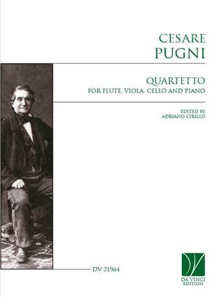 Cesare Pugni: Quartetto for Flute, Viola, Cello and Piano