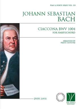 Johann Sebastian Bach: Ciaccona BWV 1004, for Harpsichord