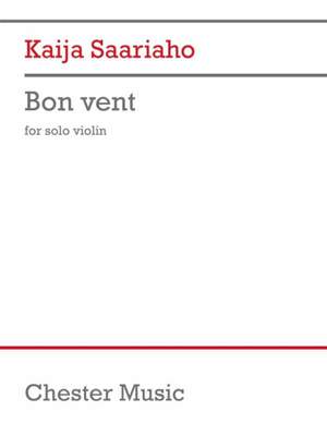 Kaija Saariaho: Bon Vent