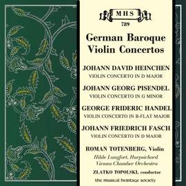 German Baroque Violin Concertos
