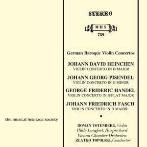 German Baroque Violin Concertos