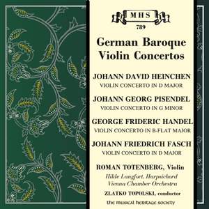 German Baroque Violin Concertos