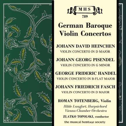 German Baroque Violin Concertos