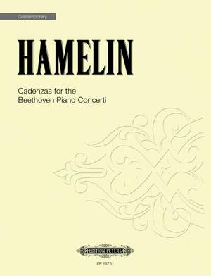 Hamelin, Marc-Andre: Cadenzas for Beethoven Piano Concerti