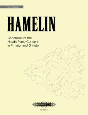 Hamelin, Marc-Andre: Cadenzas for Haydn Piano Concerti F, G