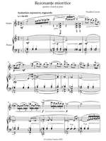 Coman, Nicolae: Rezonanțe Mioritice for violin & piano Product Image