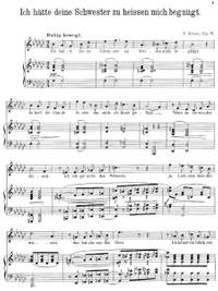Klose, Friedrich: Verbunden. Neun Gedichte aus dem gleichnamigen  Liedercyclus von Friedrich Rückert for voice and piano