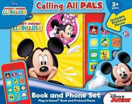 Disney Junior Mickey Mouse Clubhouse: Calling All Pals Book and Phone Sound Book Set