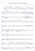 Matthew Camidge: Sonata for Flute or Violin and Piano Product Image