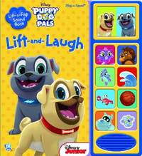 Disney Junior Puppy Dog Pals: Lift-and-Laugh Lift-a-Flap Sound Book