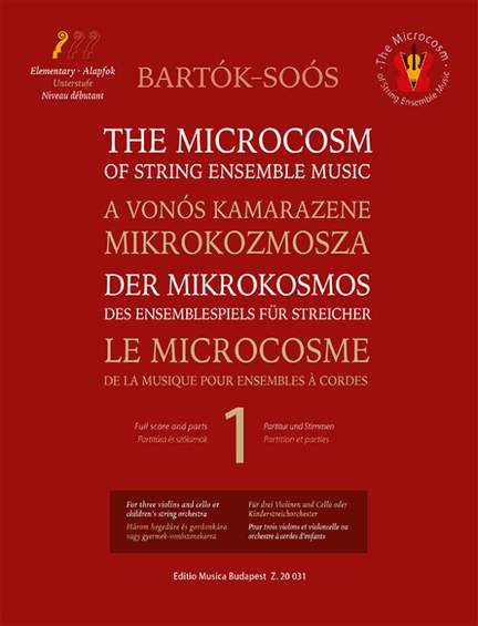 Bartok, Bela: Microcosm of String Ensemble Music 1